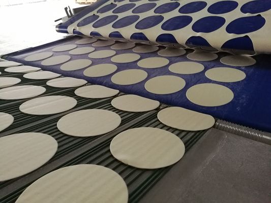 12000 قطعة / ساعة سعة خط إنتاج خبز بيتا مع خلاط عجين سعة 200 كجم