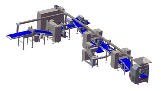 شراء ZKS650 المعجنات كتلة مصفح / سعة 1500 كجم / ساعة مع آلة التراجع لطي السيارات. online manufacture